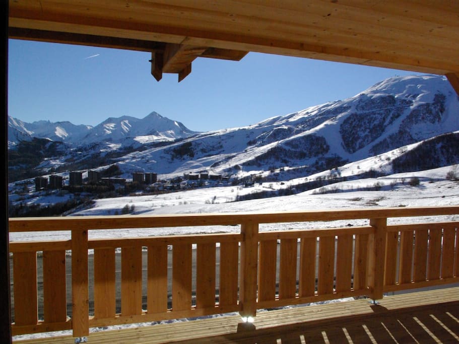 VUE DE LA TERRASSE
