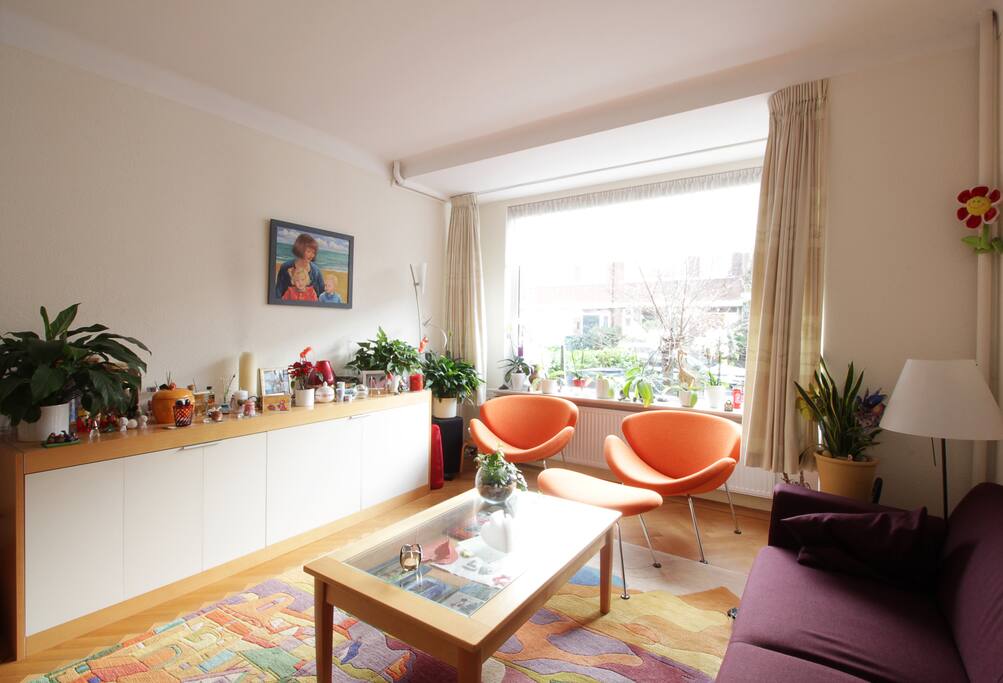 The living room of the family