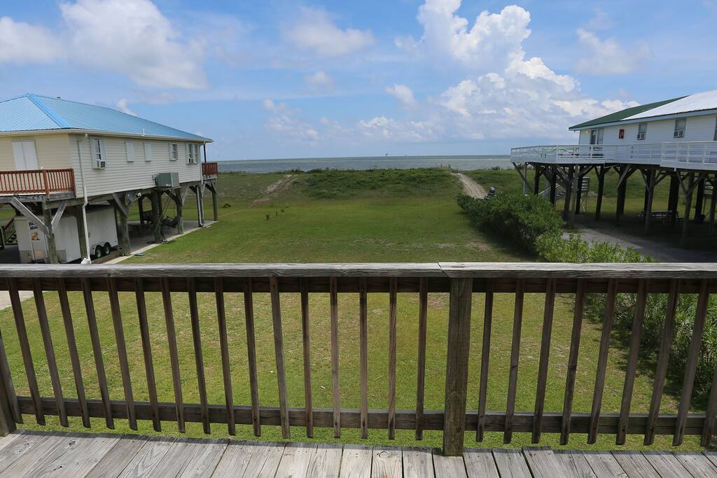 View Towards Gulf from Deck