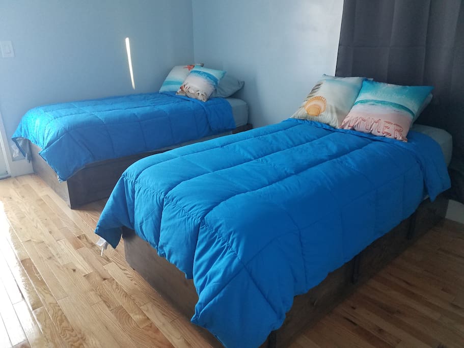 Two (2) Twin Beds in BR