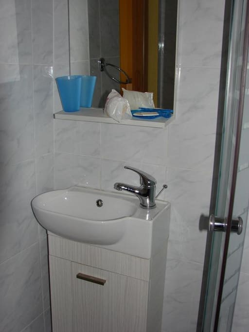 la salle de bains : lavabo