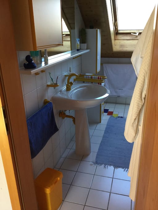 Eigenes Bad mit Dusche