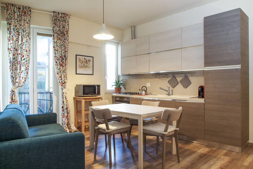 The Living room & The Kitchen