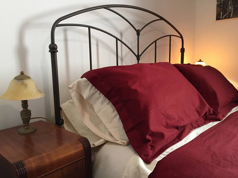 La chambre : vue rapprochée