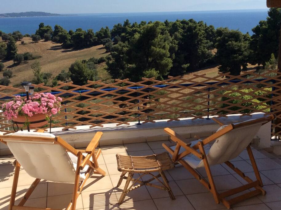 View from the balcony