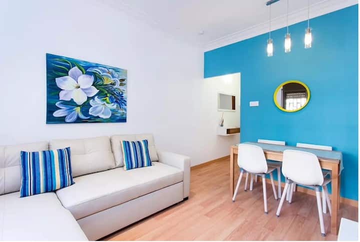 ⭐Terraza Privada, 7 Minutos A La Playa - Badalona
