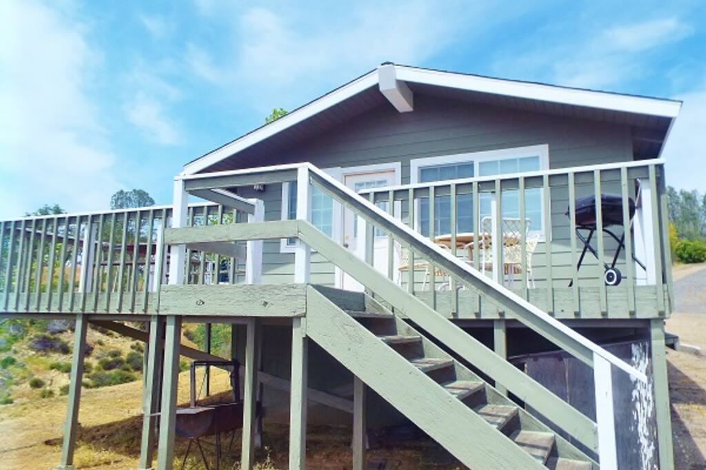 Great Deck to BBQ with those lake views