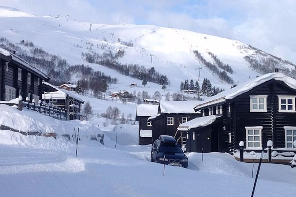 Stranda Fjellgrend community during wintertime :)
