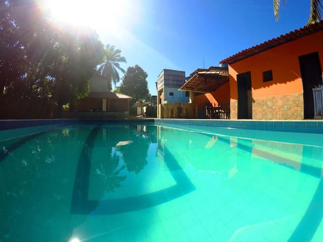 Casa Grande em Bom Jesus - Piscina / 300m da Praia