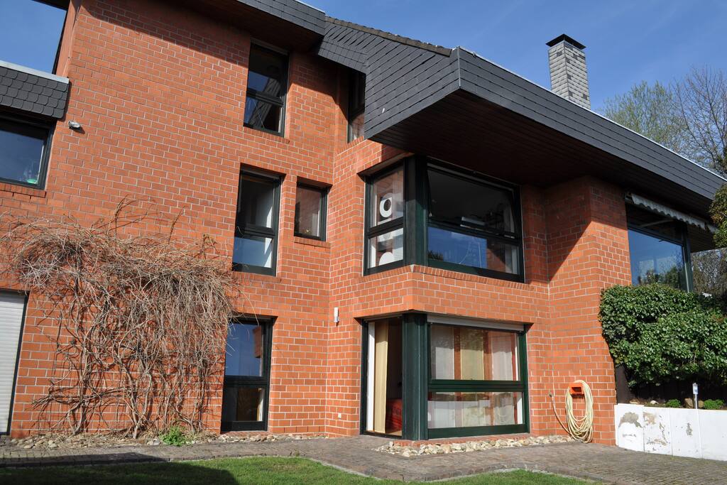 Rückseite des Hauses