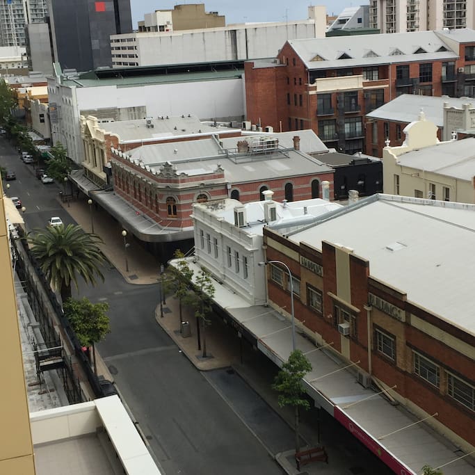 View from balcony