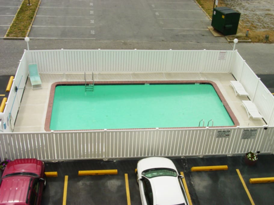 A pool is available to in-season guests. Access is limited by lock to guests in the building only.