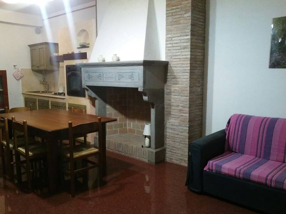 Soggiorno e cucina