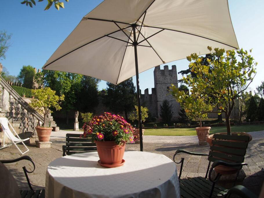 Private garden
