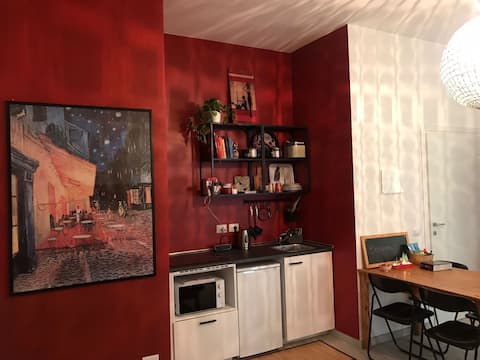 In downtown Lugo, a lovely studio