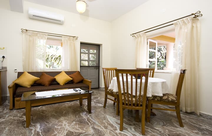 San Miguel Serviced 1 Bhk Ac Apt Near Panjim - 4 - Goa
