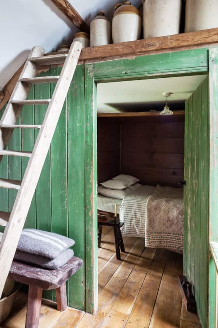 original painted interior