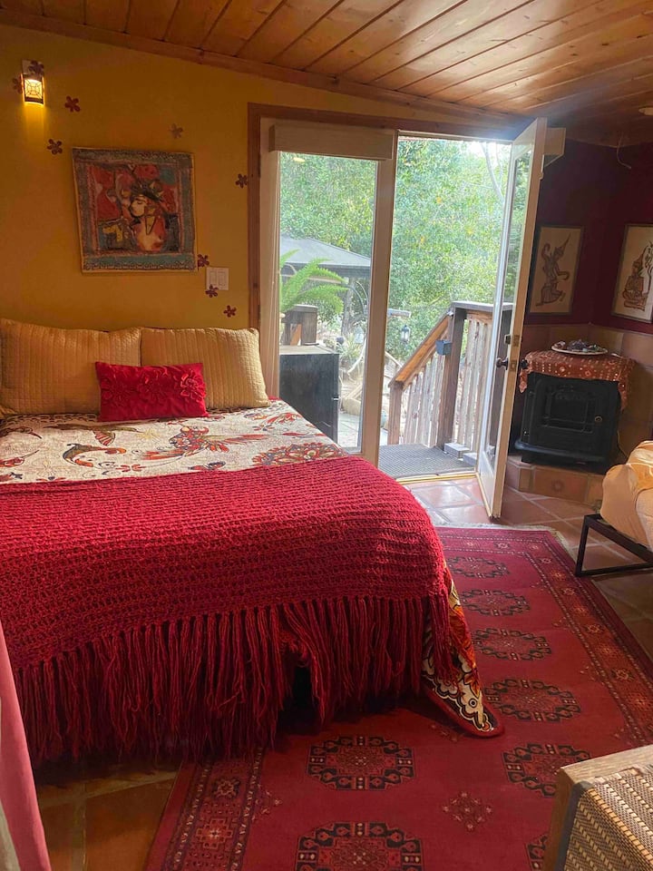 Vaša spálňa s krbom