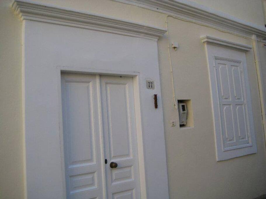 Villa Filakia - front door