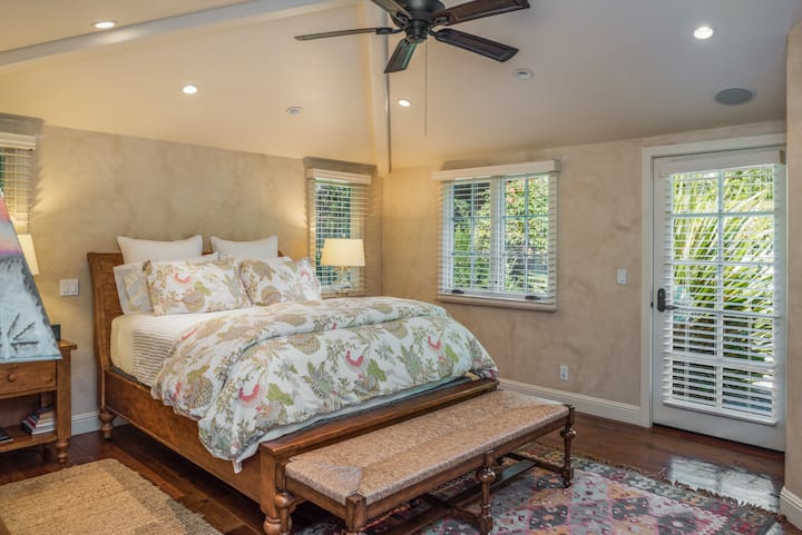 Dormitorio principal n .º 4: cama tamaño queen