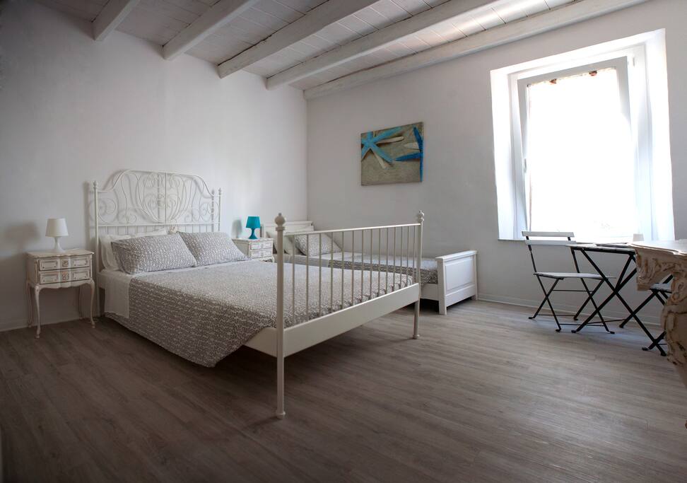 Benvenuti nella Camera della Stella Marina, ampia e confortevole tripla.