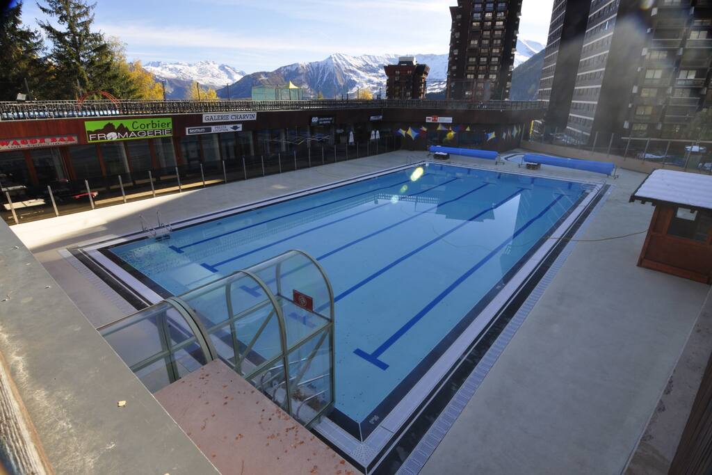 Piscine chauffée
