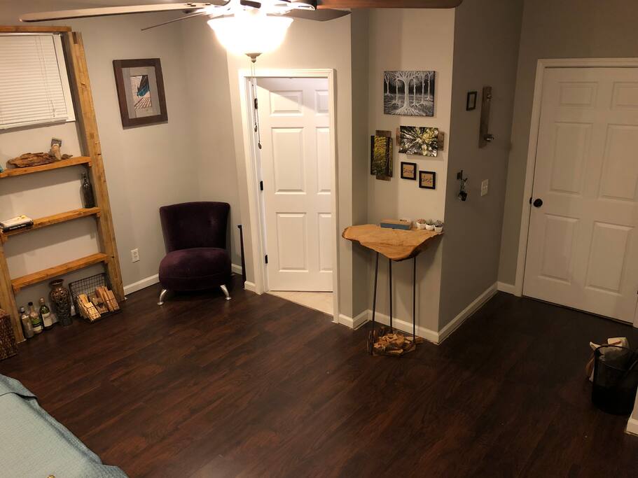 Private bathroom attached to the bedroom!