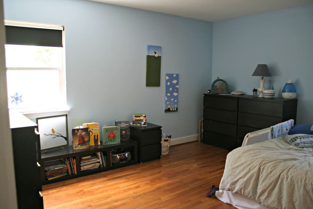 bedroom with King bed