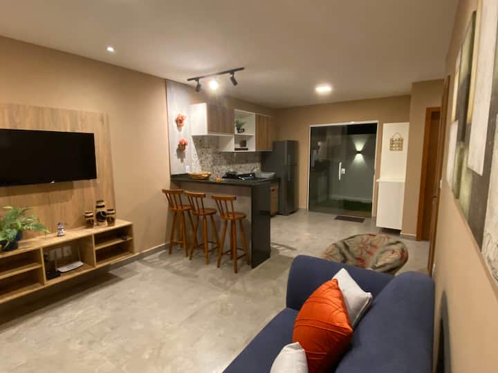 Duplex Aconchegante Com 2 Suítes Em Gostoso - São Miguel do Gostoso