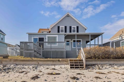 STUNNING OCEANFRONT HOME RIGHT ON WELLS BEACH