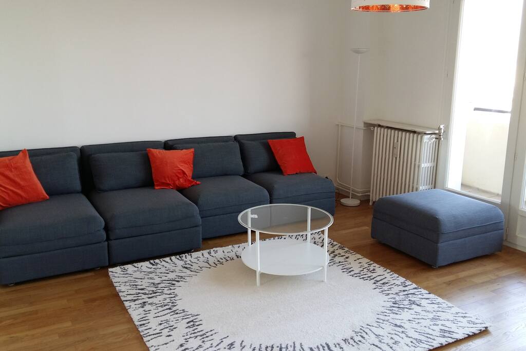 Salon - canapé convertible (deux couchages)