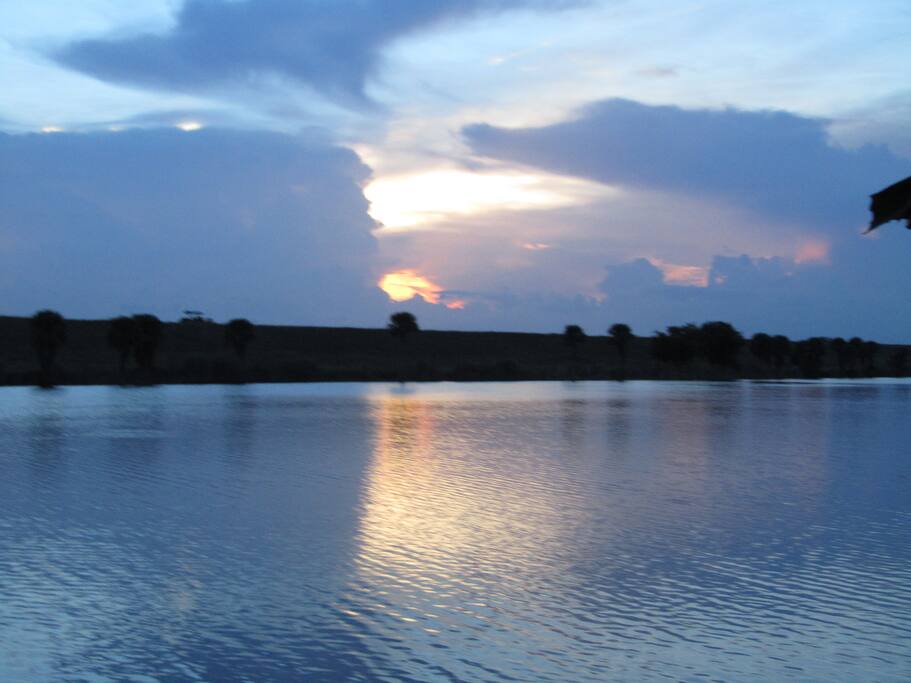 Beautiful sunsets.