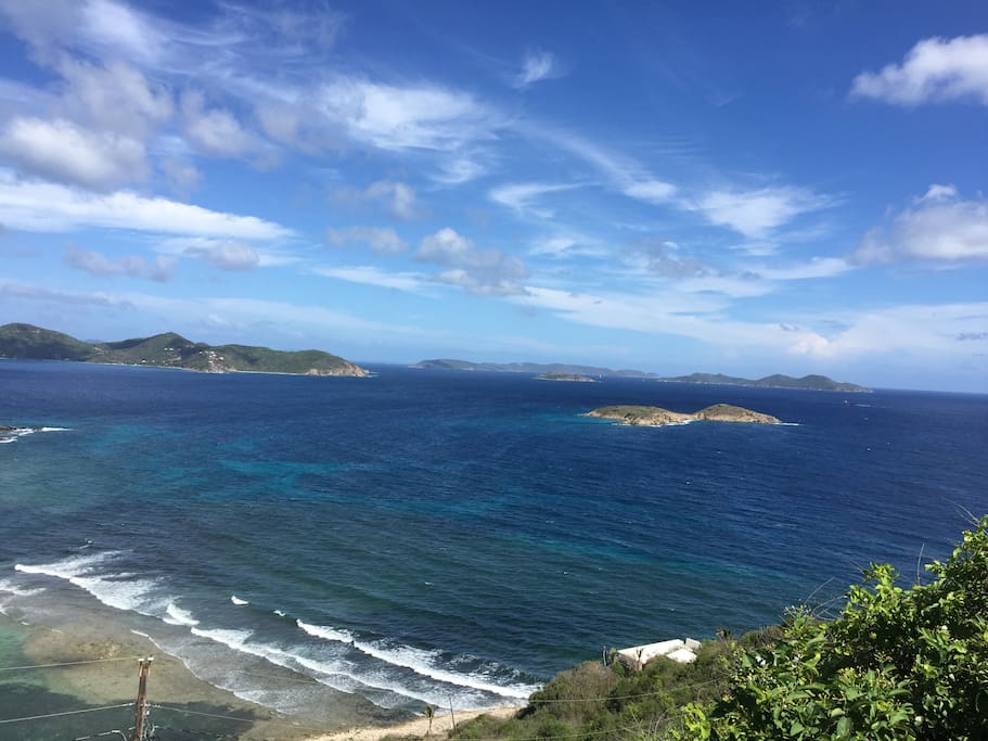 The views are amazing from Captain's Cabin