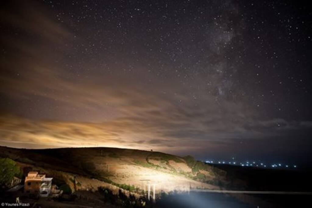 "SAL FUERA Y CONTEMPLA LAS ESTRELLAS" Las Noches desde Dar Fkrum