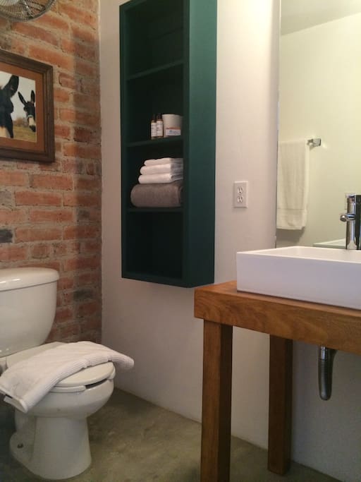 Shower bathroom.