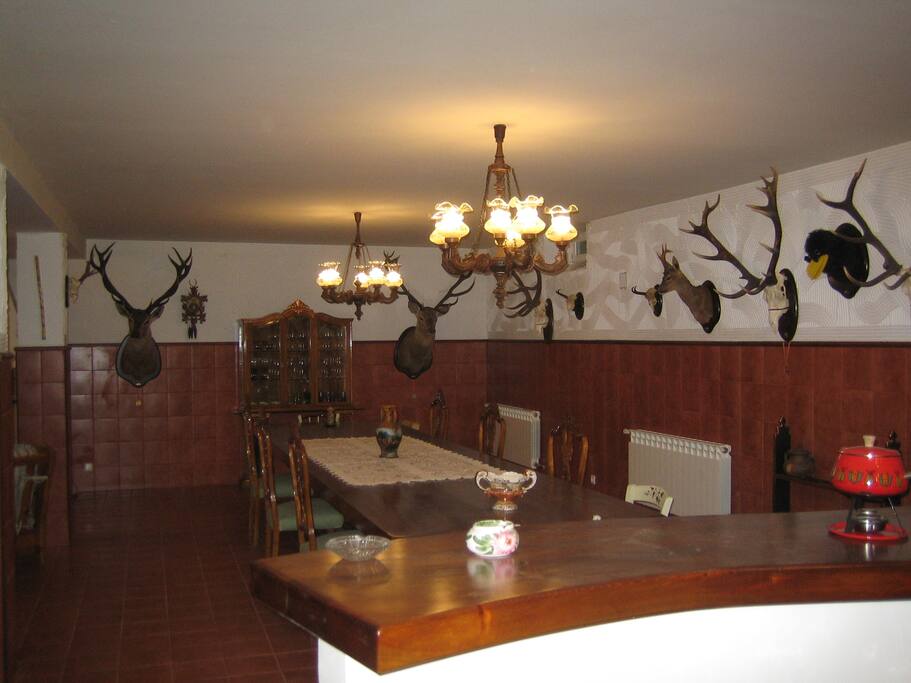 Salon grande para estar con la familia y los amigos