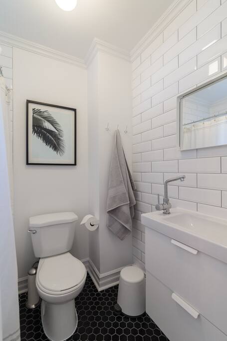 Entirely rebuilt bathroom! High end throughout!