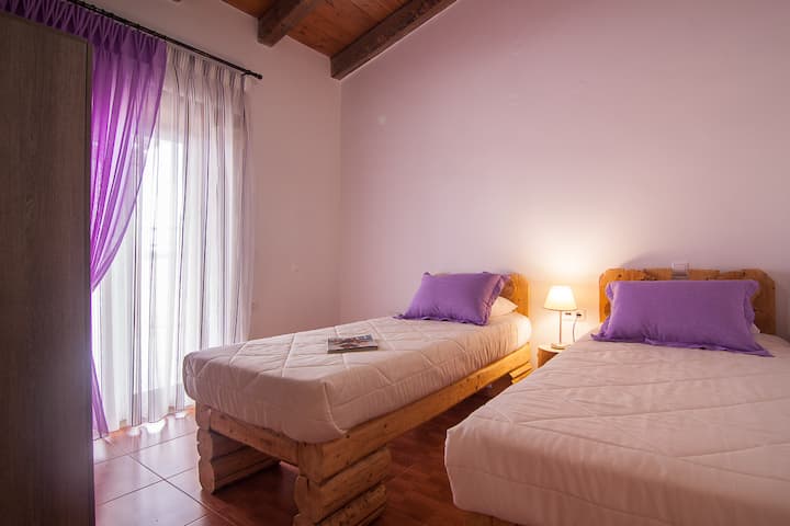 ¡Ambas habitaciones son cómodas y luminosas!