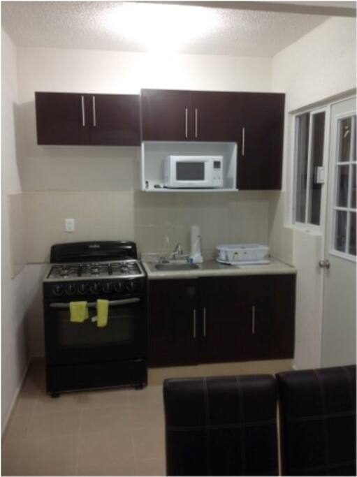 Cocina con todos los servicios