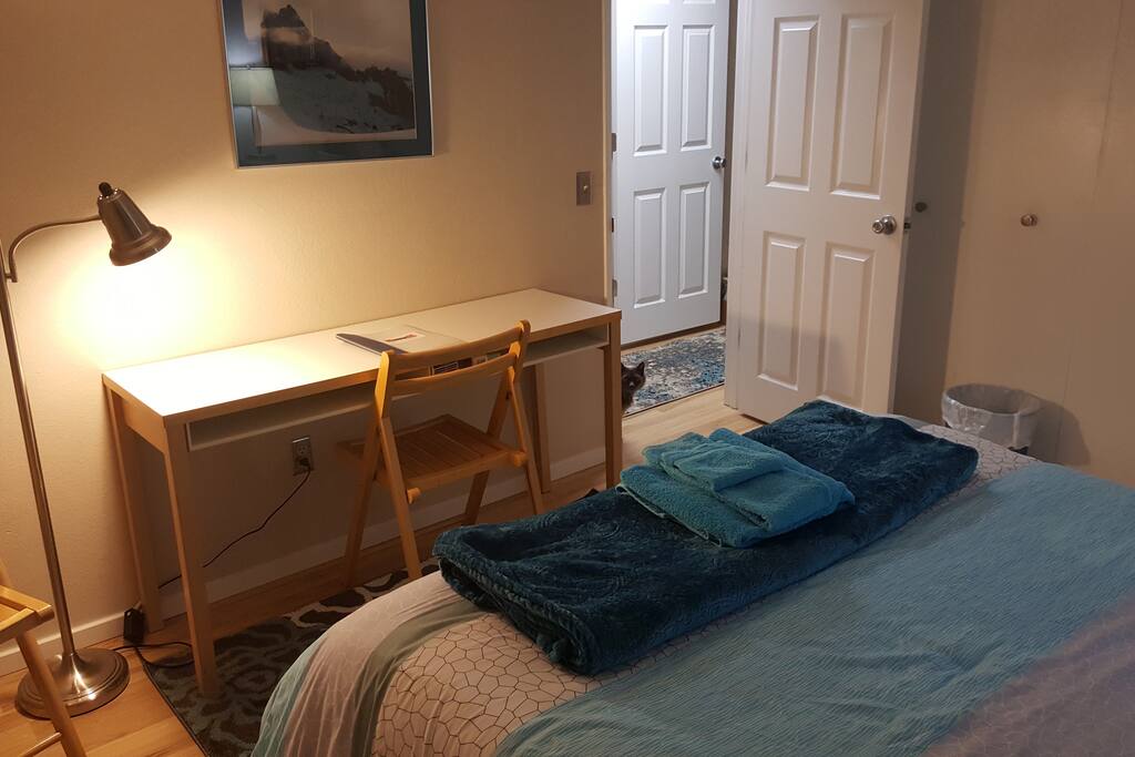 Desk in your room.