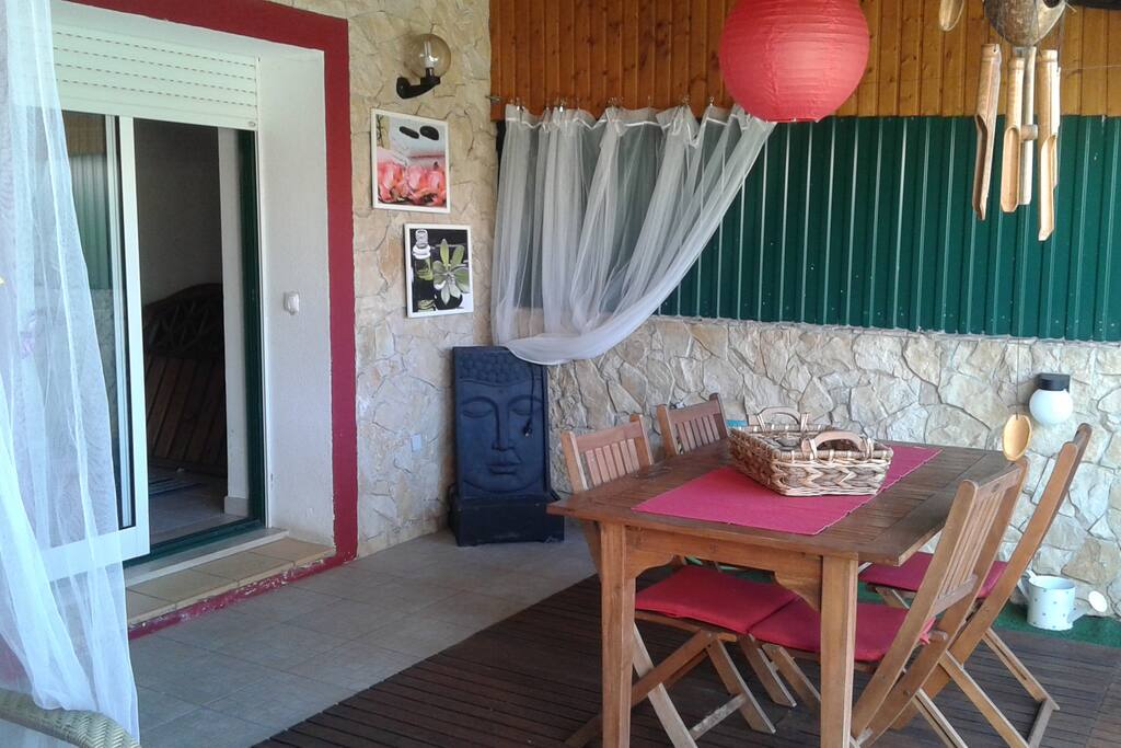 zona de comer exterior