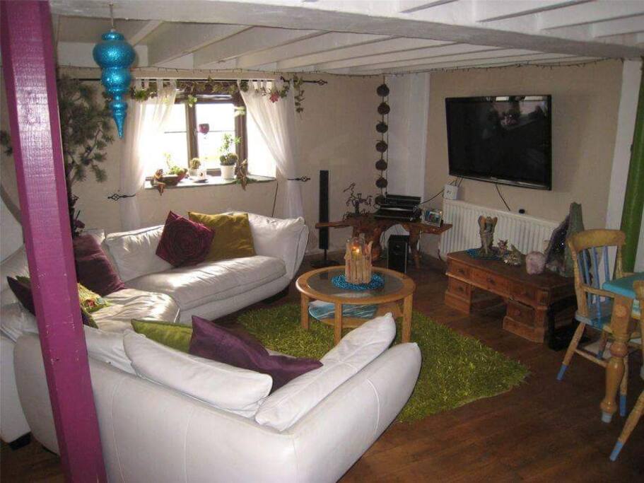 Open plan lounge area