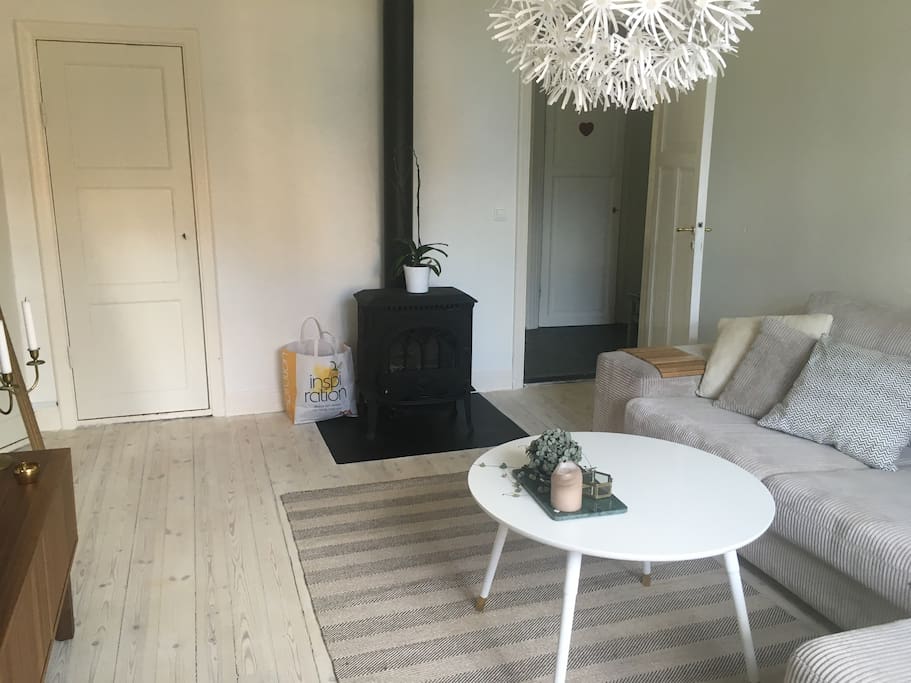 Fire place in livingroom