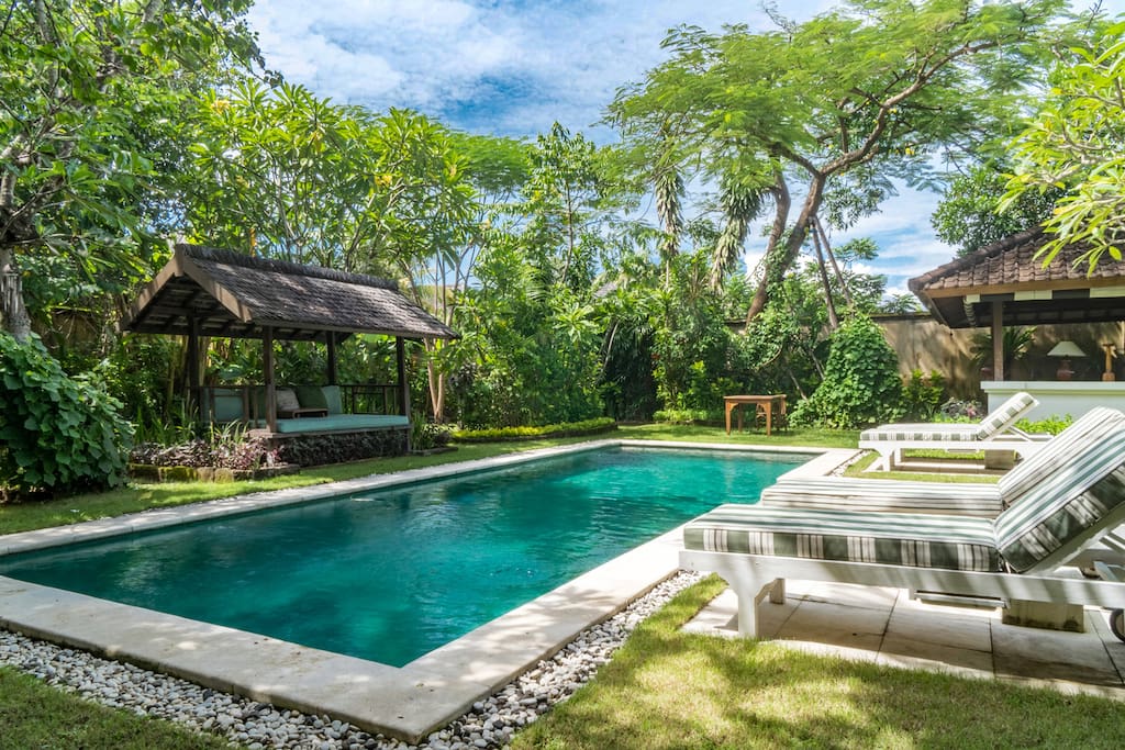 Pool and Villa Overview