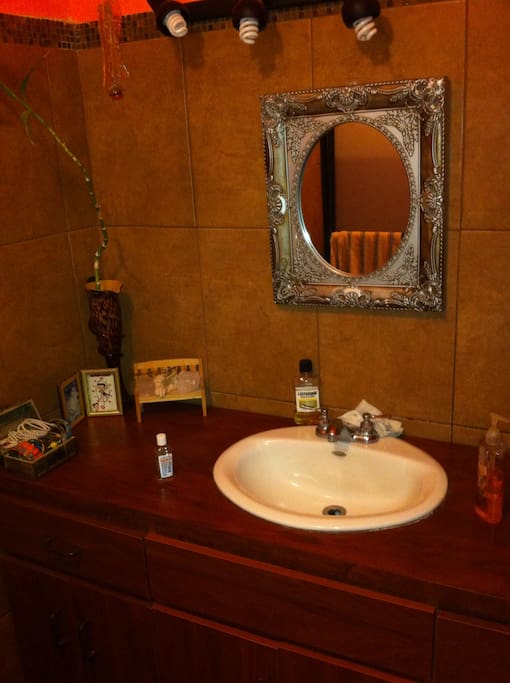 Your private bathroom