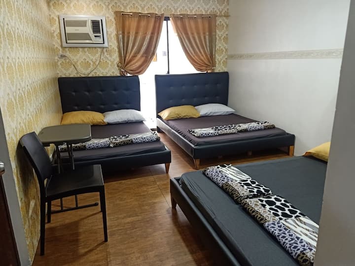 Room 2A for 6 Pax Asian Size with Private T/B, Balcony