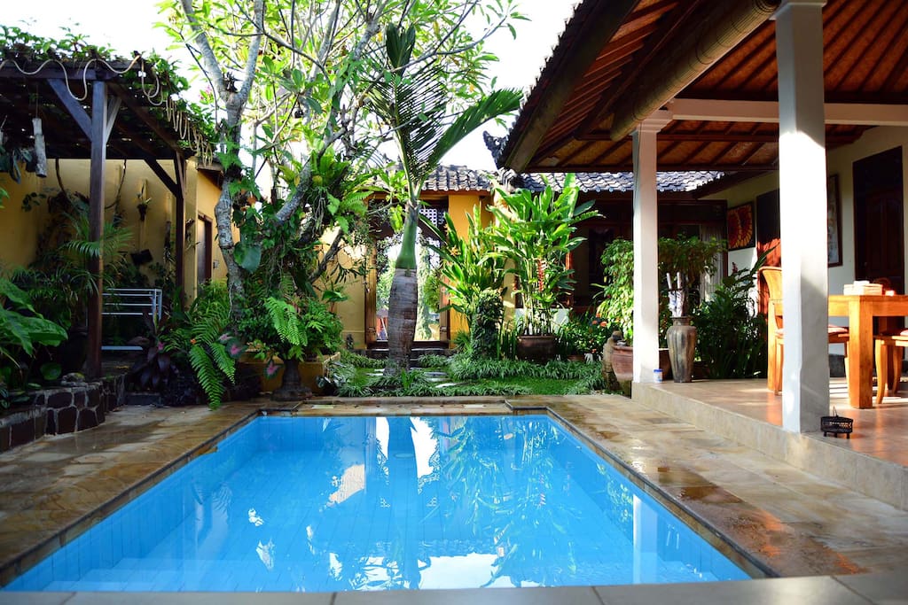 Stay, relax and swim.