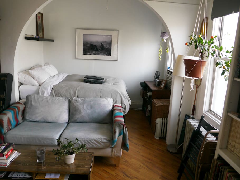 Part of living room / sleeping nook