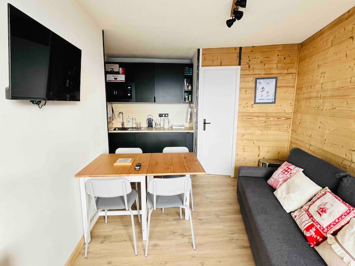 T2 Cosy Vue Montagne Magnifique + Parking Couvert - Le Bourg-d'Oisans