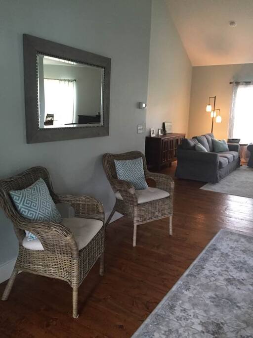 Foyer sitting area.
